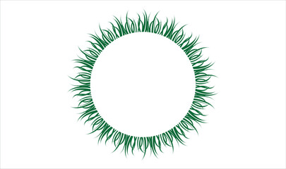 Decorative line art frame for design template