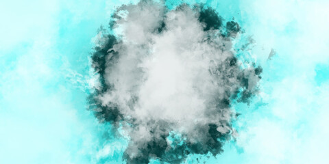 Blue abstract grunge vapour mist fog overlay smoke cloud sand grain texture powder explosion vintage vector background.