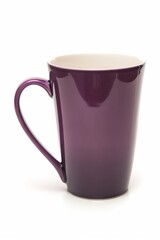 Colorful Ceramic Coffee, tea Mug mock up on a white background. Great as product design, print space
