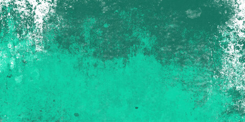 Green abstract concrete wall texture grunge rusty metal overlay isolated vintage vector background.
