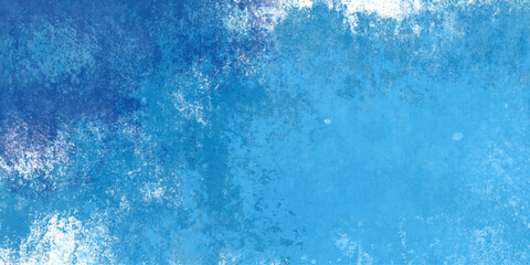 Blue abstract concrete wall texture grunge rusty metal overlay isolated vintage vector background.