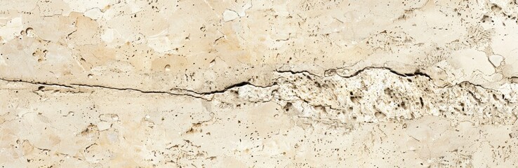 Naklejka premium A seamless texture of beige limestone, with subtle veining and natural tones, perfect for creating an elegant background or backdrop in architectural design