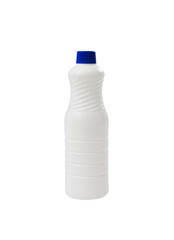 Housecleaning detergent plastic bottle isolated