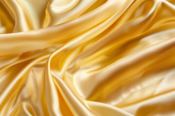 Obraz premium Smooth golden silk texture for wedding background
