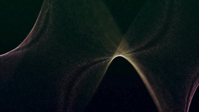Black Gold Effect Modern Background