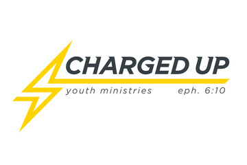 Charged Up Youth Ministry Church Logo