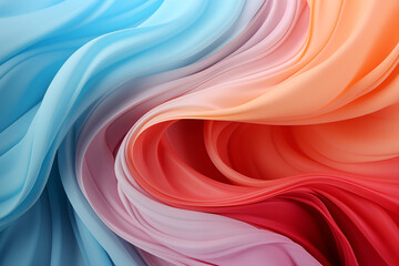 Obraz premium Dynamic Mix of Colorful Swirls on Textured Backdrop