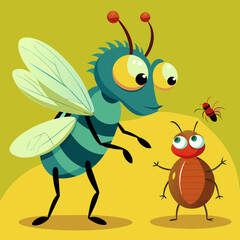 a-fly-talking-to-an-ant