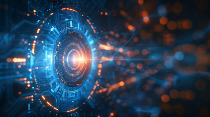 Fototapeta premium technology abstract background