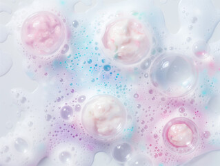Bulles et mousse