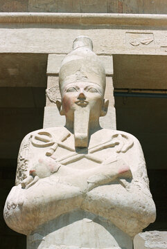 Osiride Statue, The Egyptian God Of Fertility At Hatshepsut