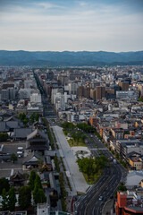 tokyo Kyoto cityscape