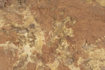 Weathered Sandstone with Varied Erosion Patterns