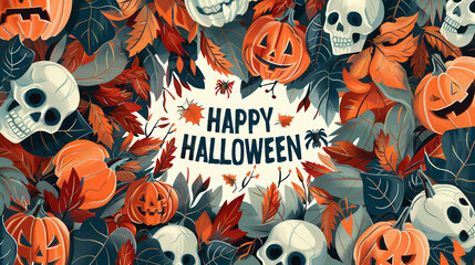 Happy Halloween Holiday Graphic