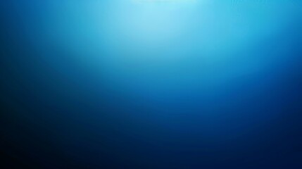 Serene Gradient Background Transitioning from Deep Blue to Light Blue - Abstract Ombre Wallpaper Design