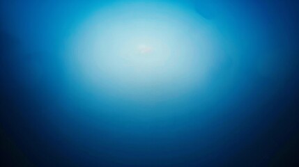 Obraz premium Serene Gradient Background Transitioning from Deep Blue to Light Blue for Design Projects