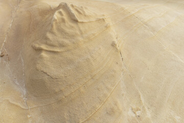Smooth Sandstone Surface with Gentle Erosion Patterns