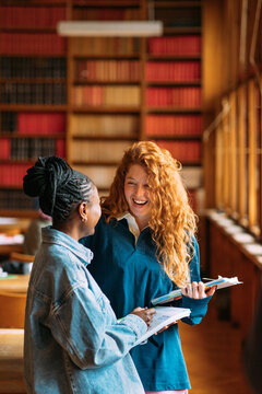 Happy students 