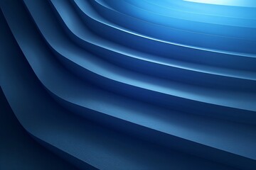 Blue Striped Abstract Background