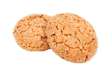 Amaretti / Famous Italian cookies - transparent background