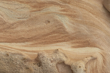 Intricate Sandstone Swirls and Erosion Patterns