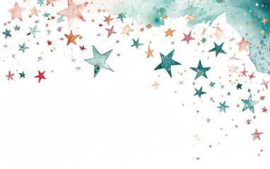 Elegant constellation-themed invitation card in orchid, mediumseagreen, and darkolivegreen colors, perfect for events and decor, on a white background with space for text.