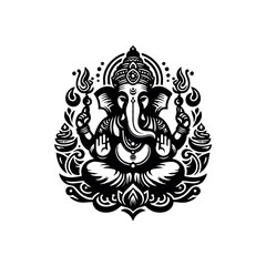 Inspiring beautiful illustrations of Lord Ganesha