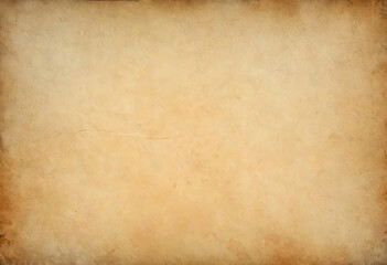 The texture of old worn faded brown paper. Vintage antique parchment background	