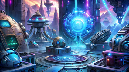 explore the futuristic world of electronics