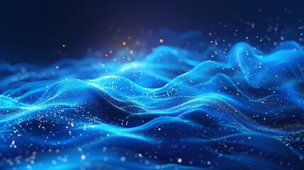 Blue Architectural Space Platform Business Background