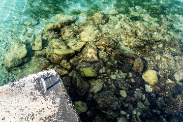 the bottom of the sea