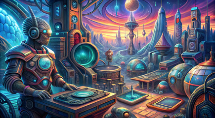 explore the futuristic world of electronics