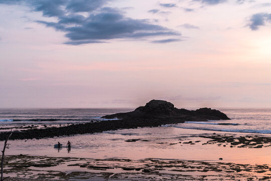 Surfers after Surf Session, Travel Lifestyle