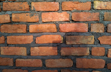 red brick wall