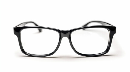 Stylish Reading Glasses on White Surface