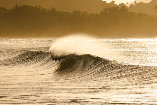 Wave breaking