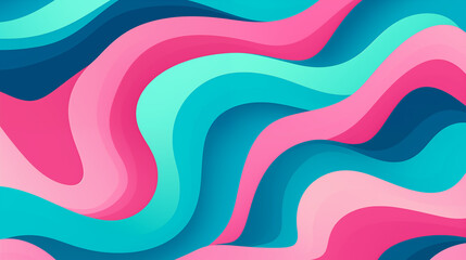 Abstract Image, Colorful Ribbons, Wallpaper, Background, Cell Phone and Smartphone Cover, Computer Screen, Cell Phone and Smartphone Screen, 16:9 Format - PNG