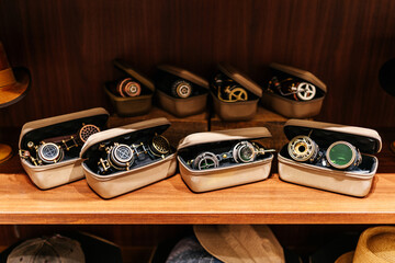 Set of steampunk glasses