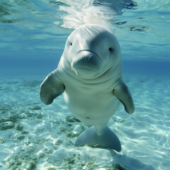 Naklejka premium 듀공