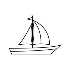sailboat icon logo