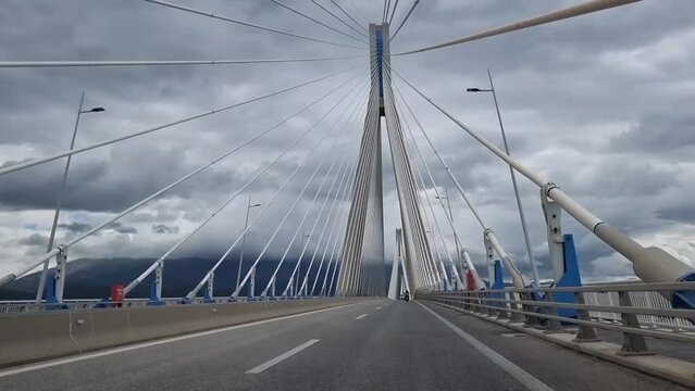 bridge rio antirio greece patra
