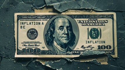A Hundred Dollar Bill and Inflation