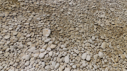 Dry stony creek somewhere in Dominican Republic