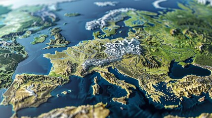 Digital Map Of Germany