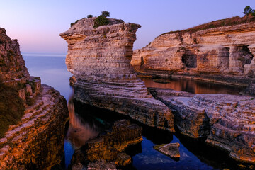 kocaeli kerpe cliffs long exposure