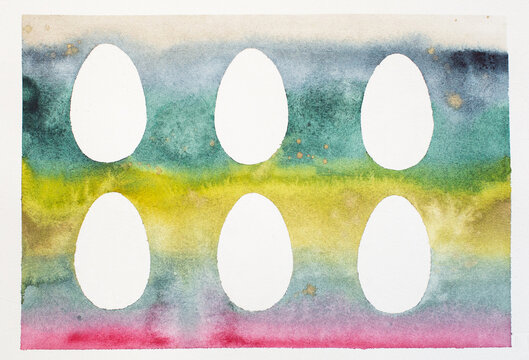 Easter watercolour 