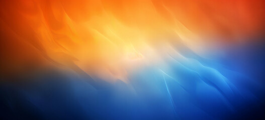 Orange gradient texture background, Blended gradient backdrop, vibrant orange merging into deep blue