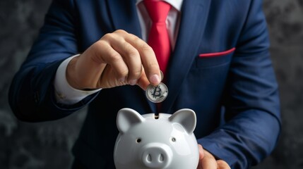 The Cryptocurrency Savings Concept