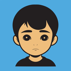 boy with a smile vector design