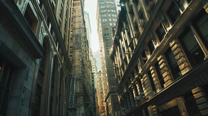 Manhattan City Scenery Business Background